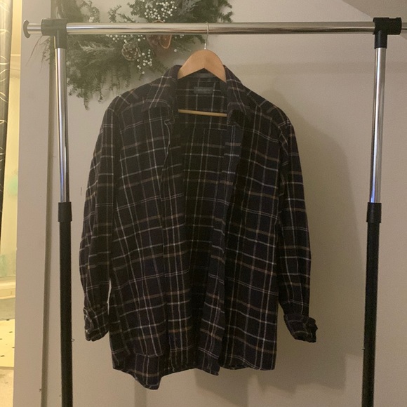 Plaid button-up flannel - Picture 1 of 1